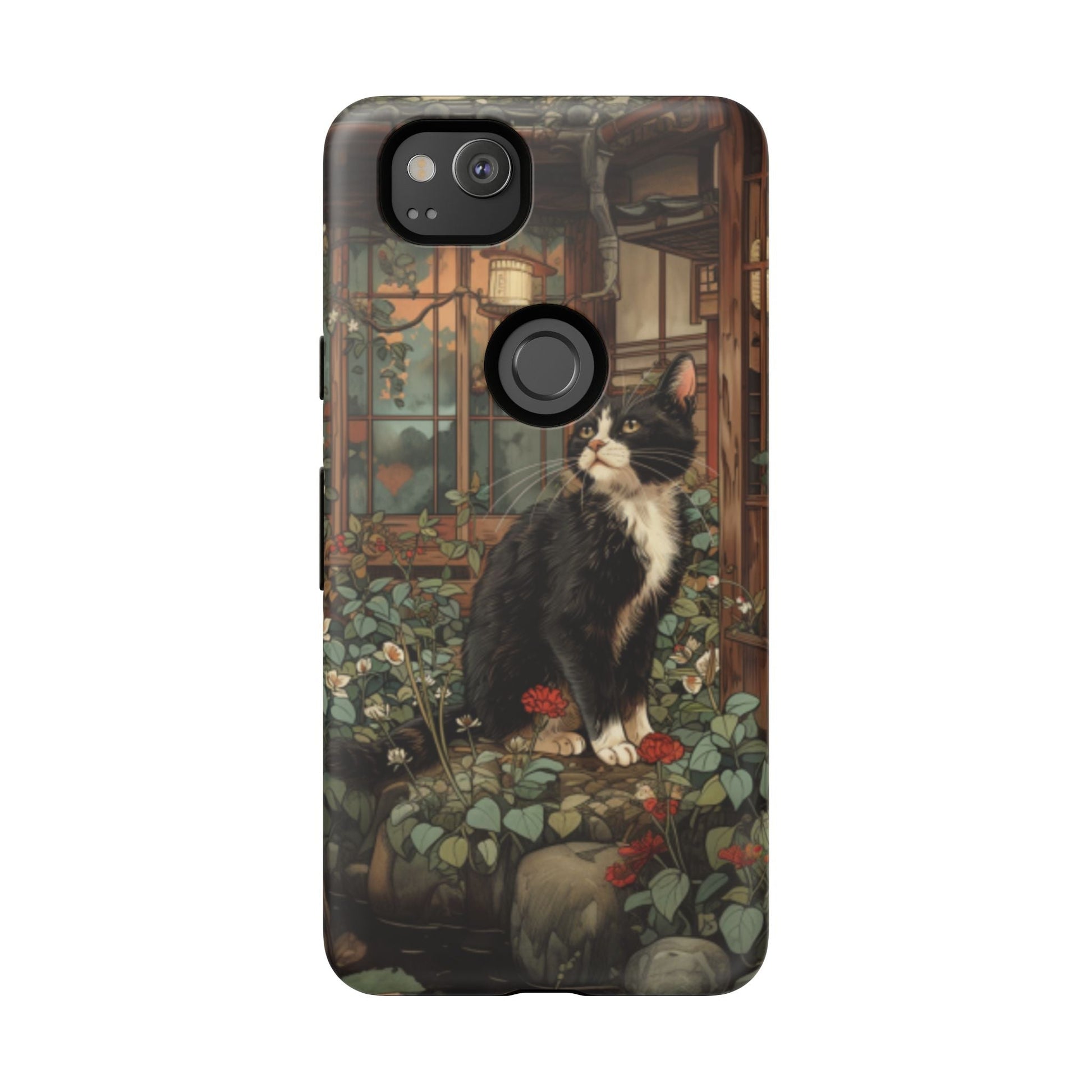 Garden Cat Tough Cell Case - Ruppy's Creations