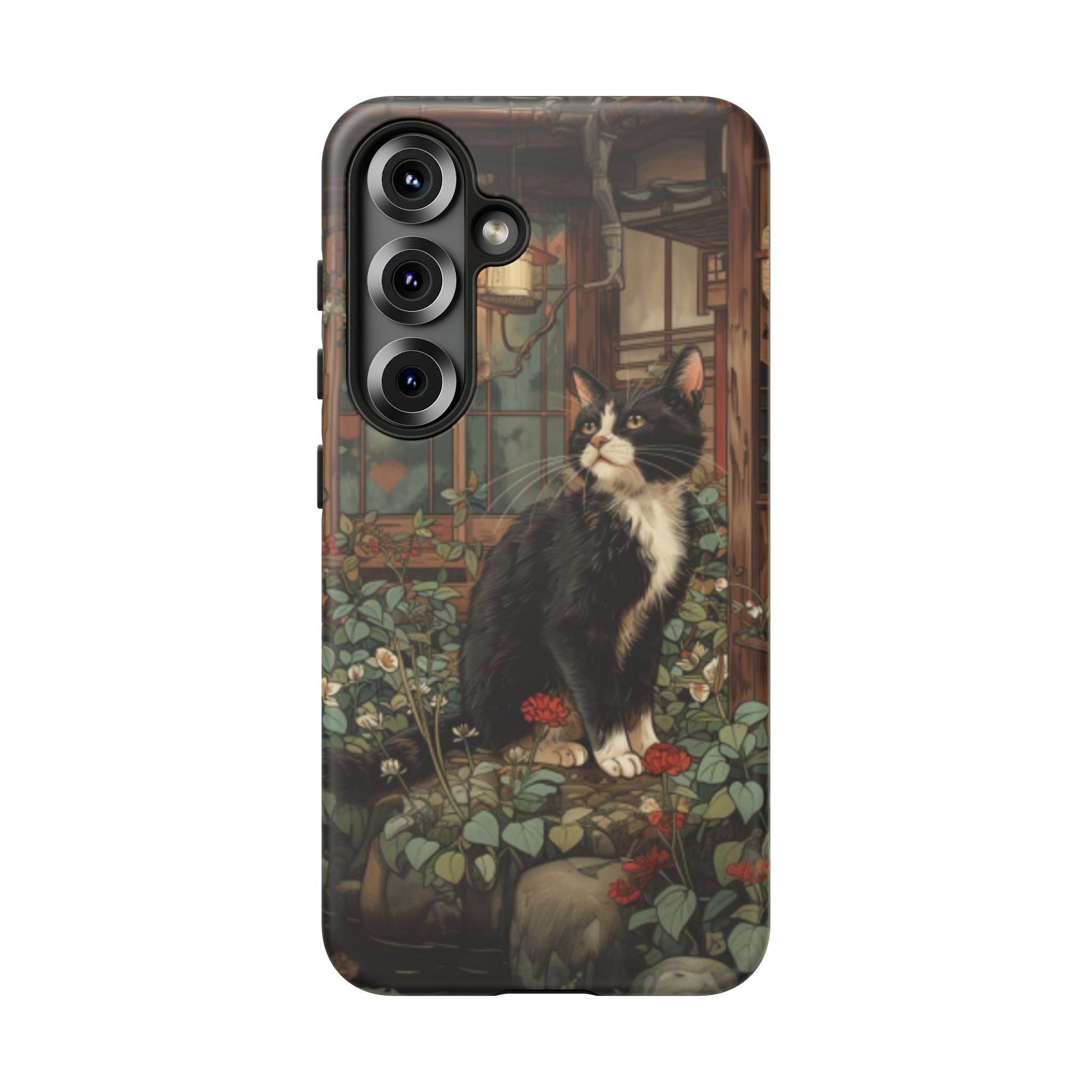 Garden Cat Tough Cell Case - Ruppy's Creations