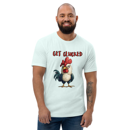 Get Clucked Men's Fitted T-shirt - Ruppy's Creations