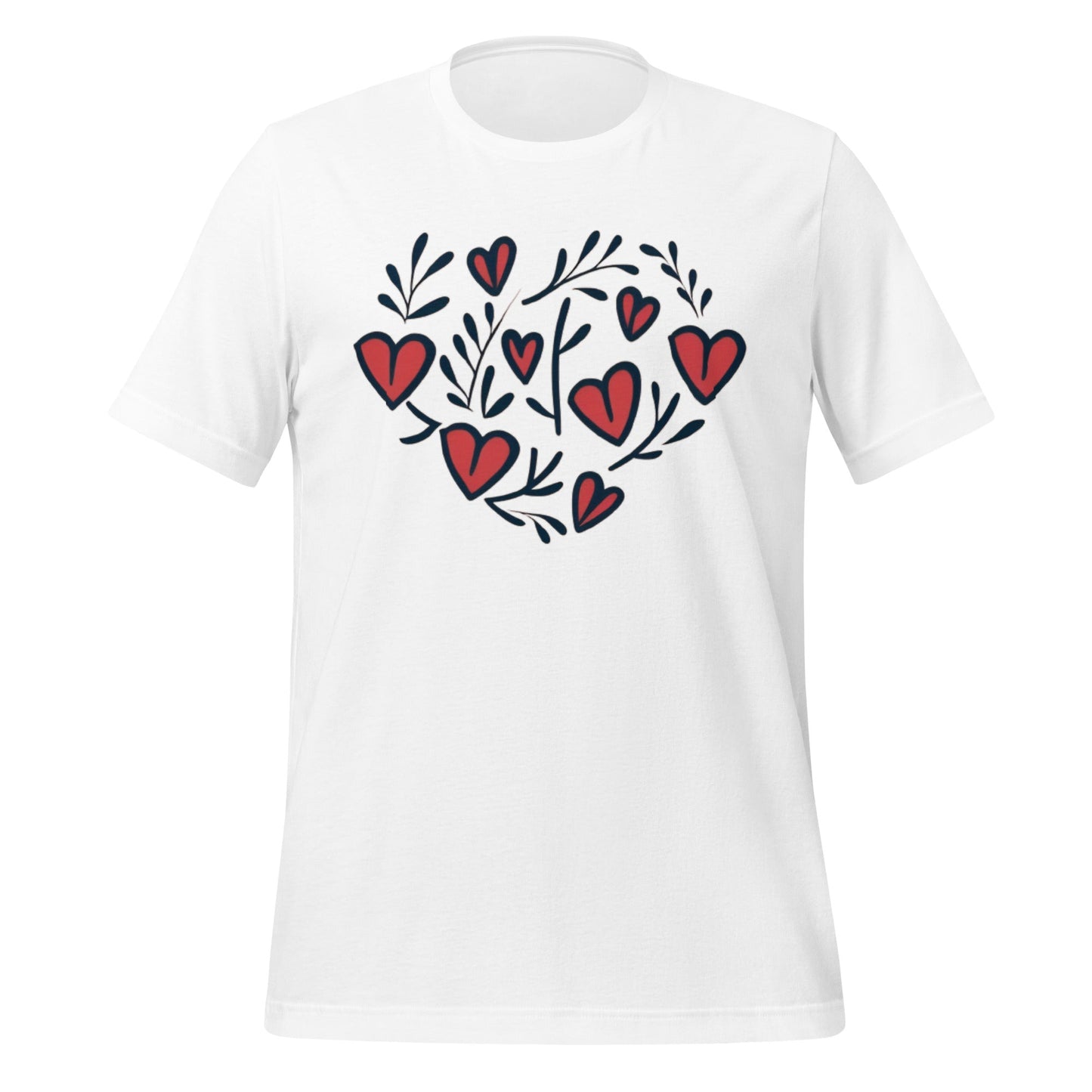 Hearts on a Vine Women's T-shirt - Ruppy's Creations