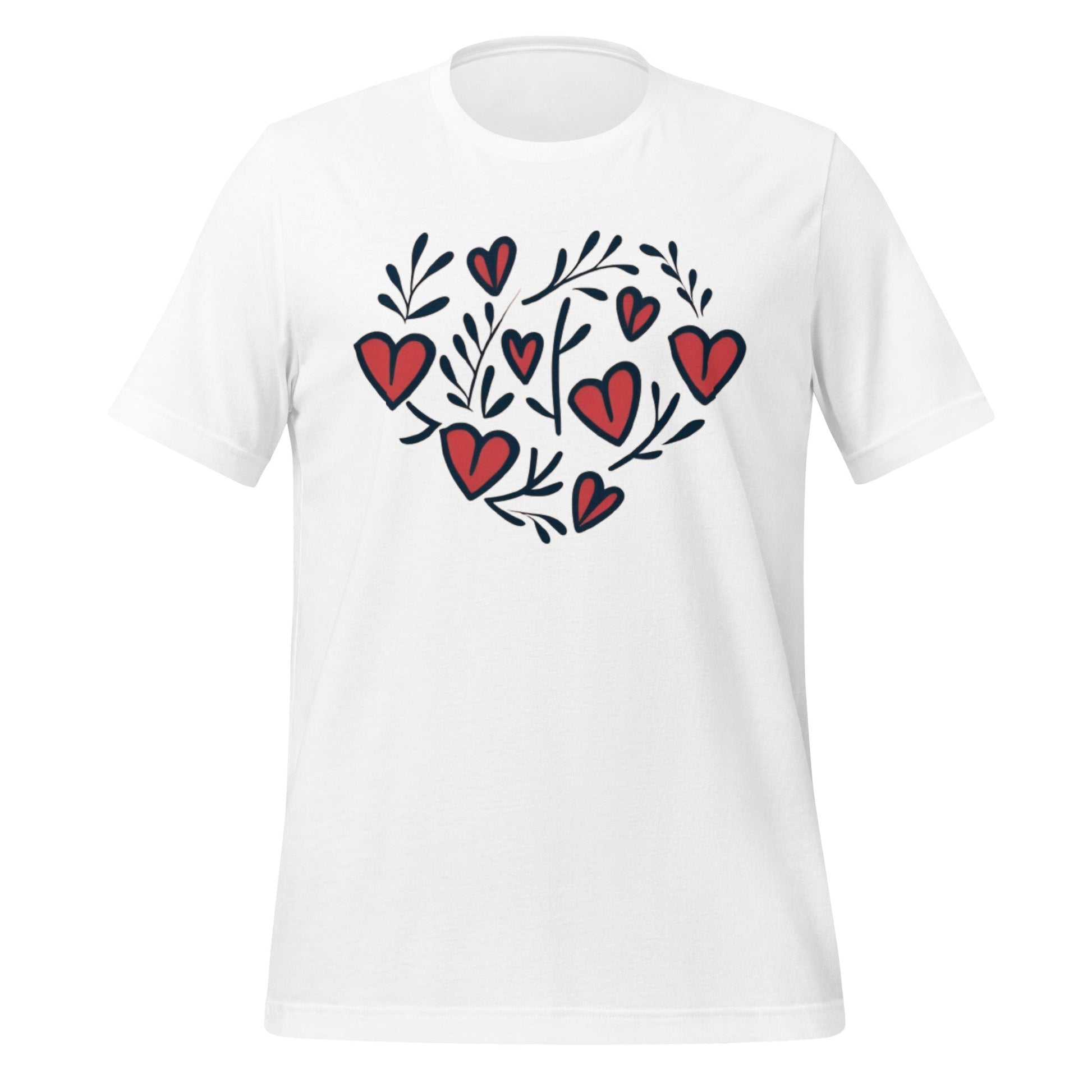 Hearts on a Vine Women's T-shirt - Ruppy's Creations
