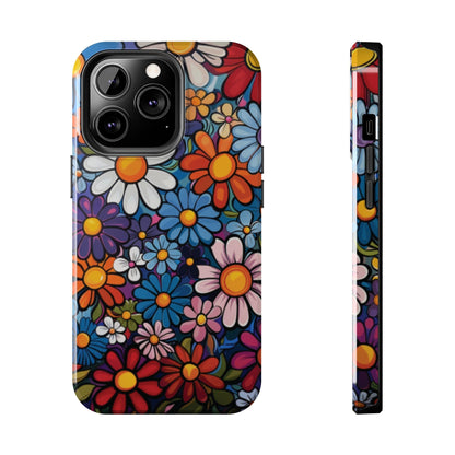 Hippie Floral Tough Case Designed for iphone - Ruppy's Creations