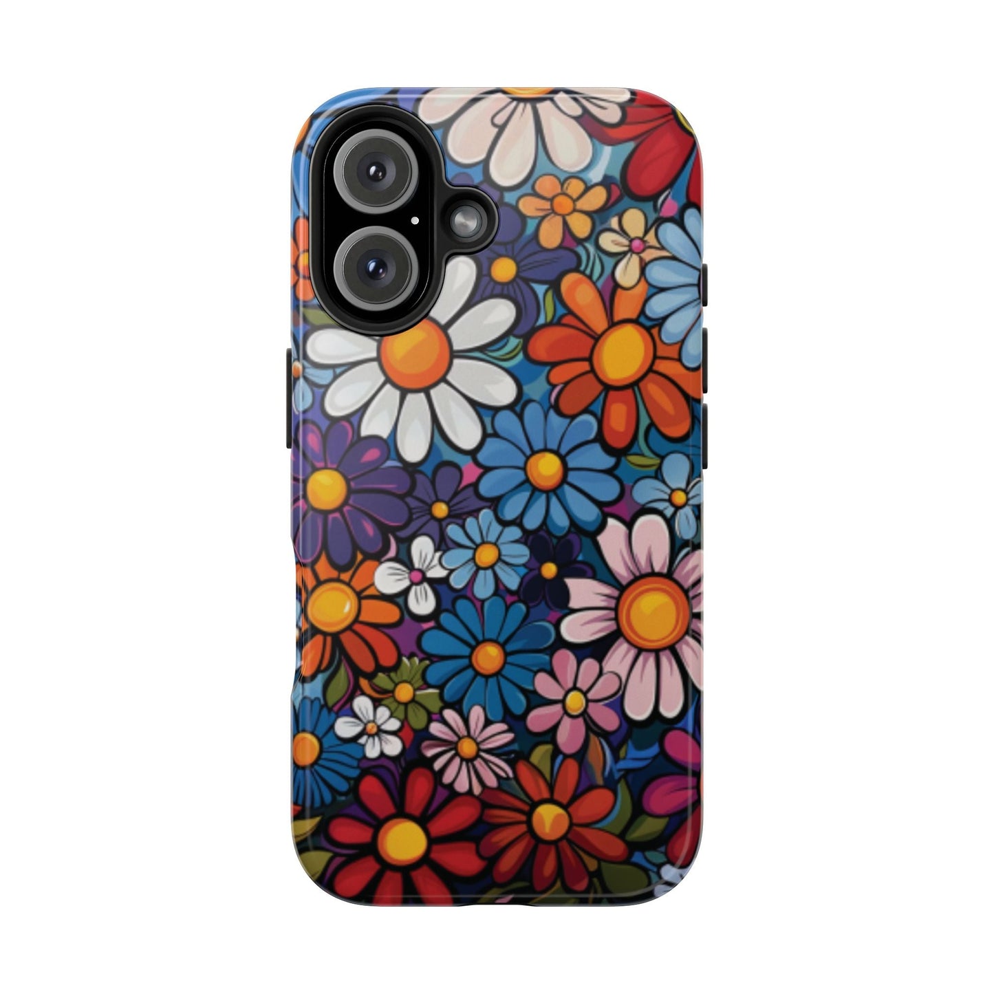 Hippie Floral Tough Case Designed for iphone - Ruppy's Creations