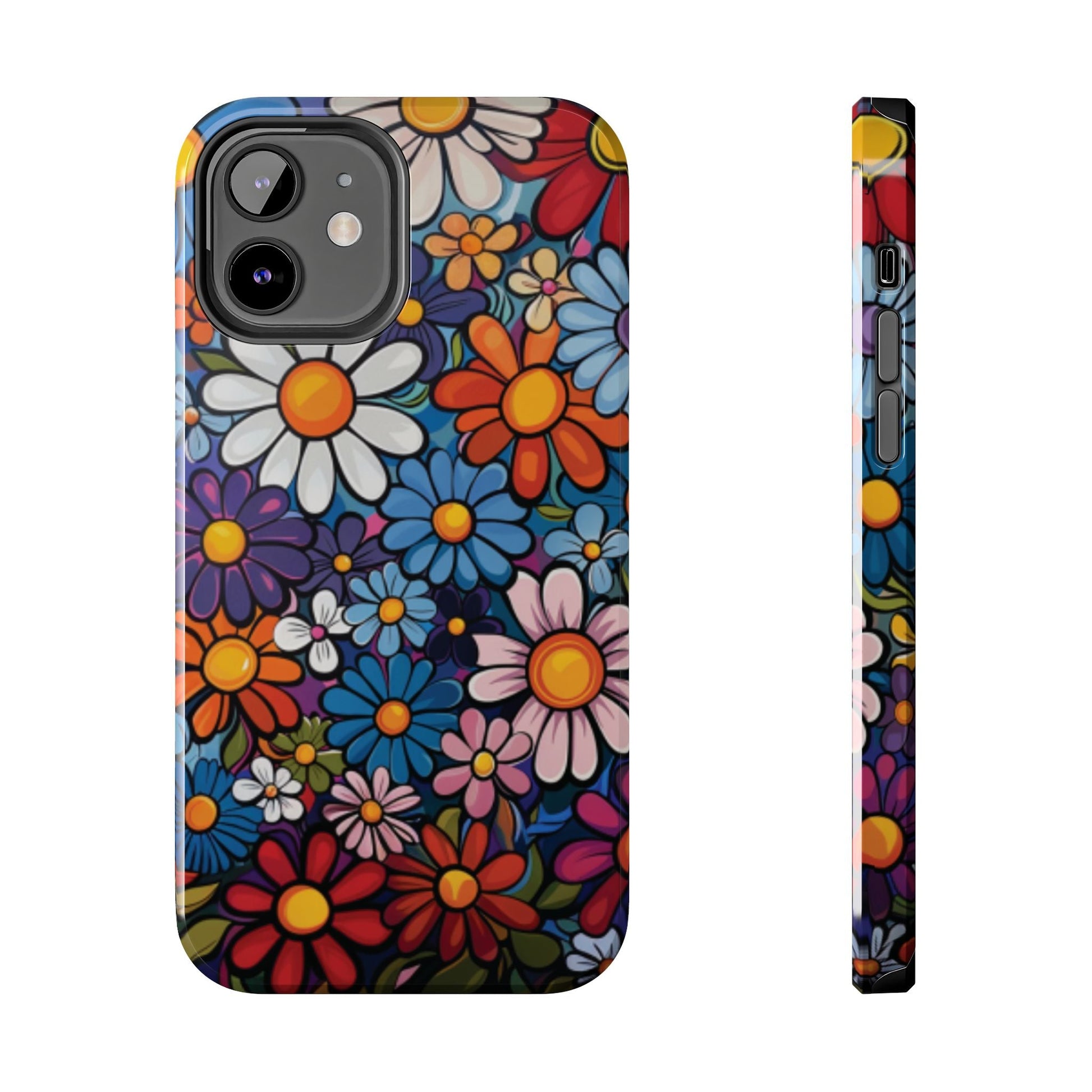 Hippie Floral Tough Case Designed for iphone - Ruppy's Creations