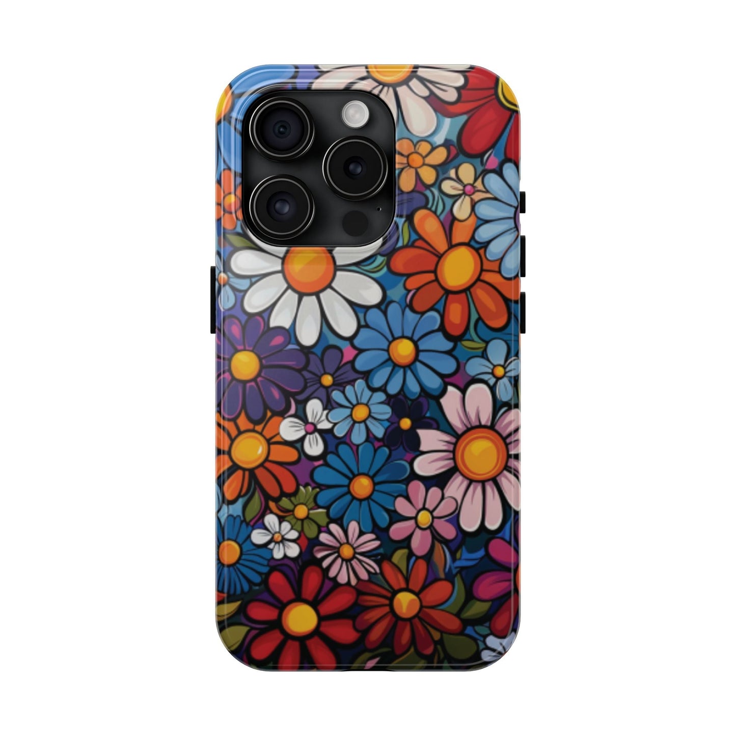 Hippie Floral Tough Case Designed for iphone - Ruppy's Creations