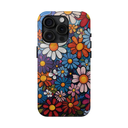 Hippie Floral Tough Case Designed for iphone - Ruppy's Creations