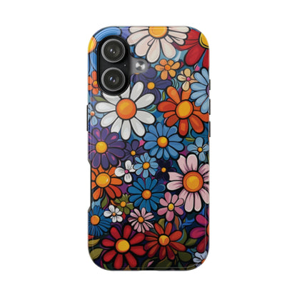Hippie Floral Tough Case Designed for iphone - Ruppy's Creations