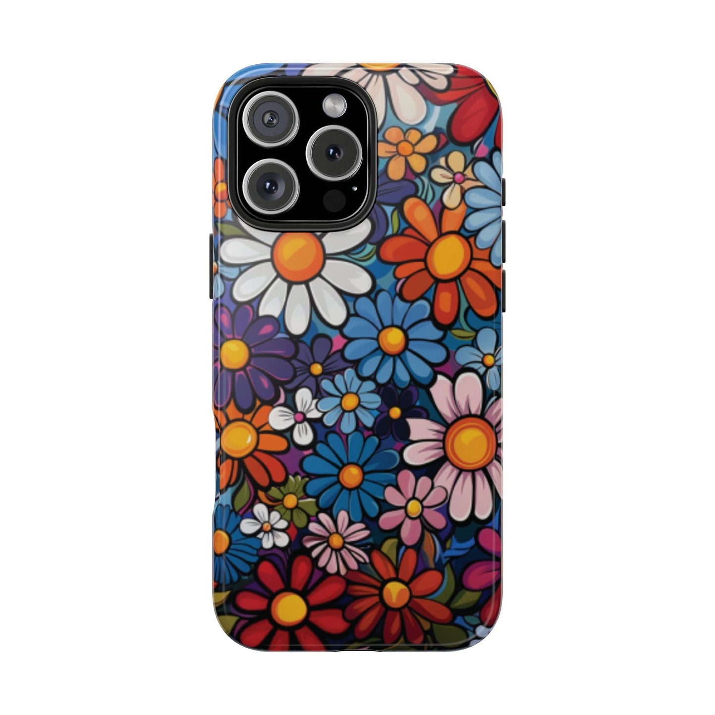 Hippie Floral Tough Case Designed for iphone - Ruppy's Creations