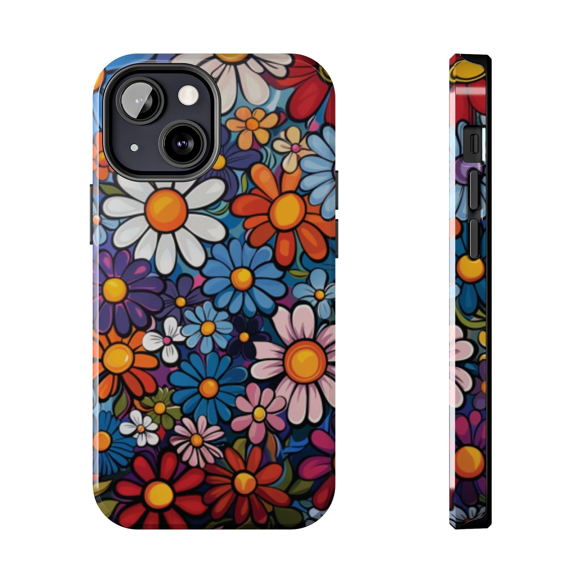 Hippie Floral Tough Case Designed for iphone - Ruppy's Creations