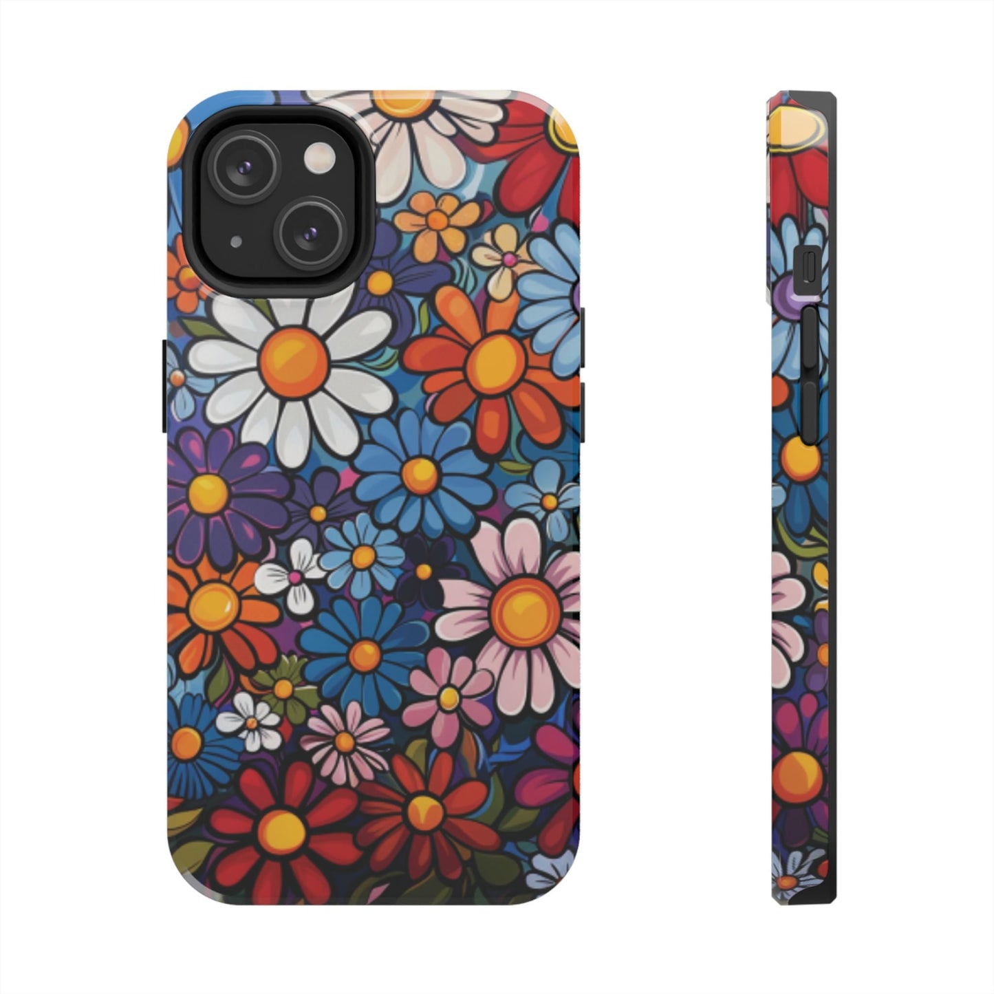 Hippie Floral Tough Case Designed for iphone - Ruppy's Creations