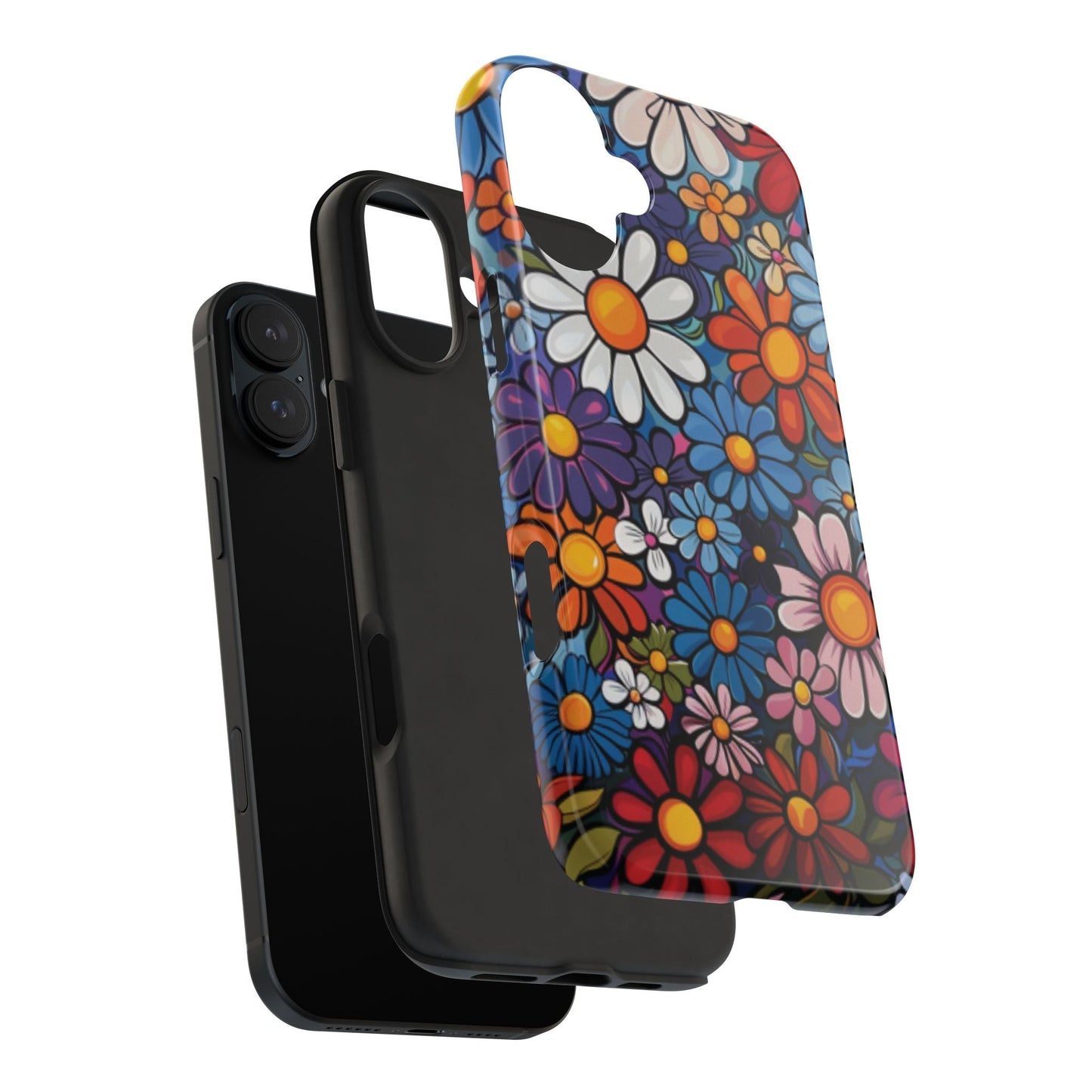 Hippie Floral Tough Case Designed for iphone - Ruppy's Creations
