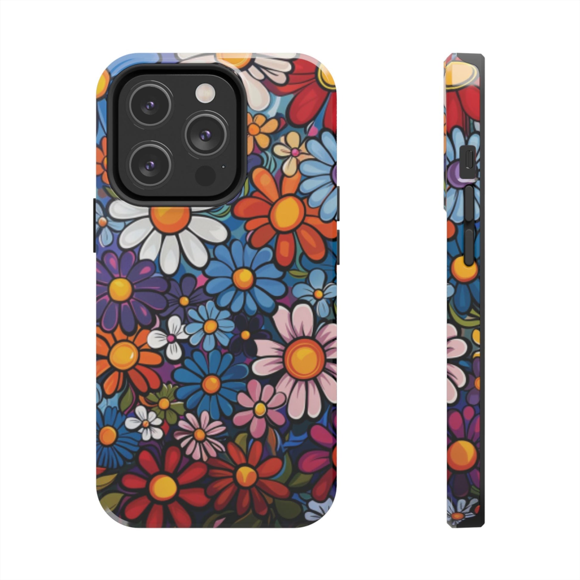 Hippie Floral Tough Case Designed for iphone - Ruppy's Creations