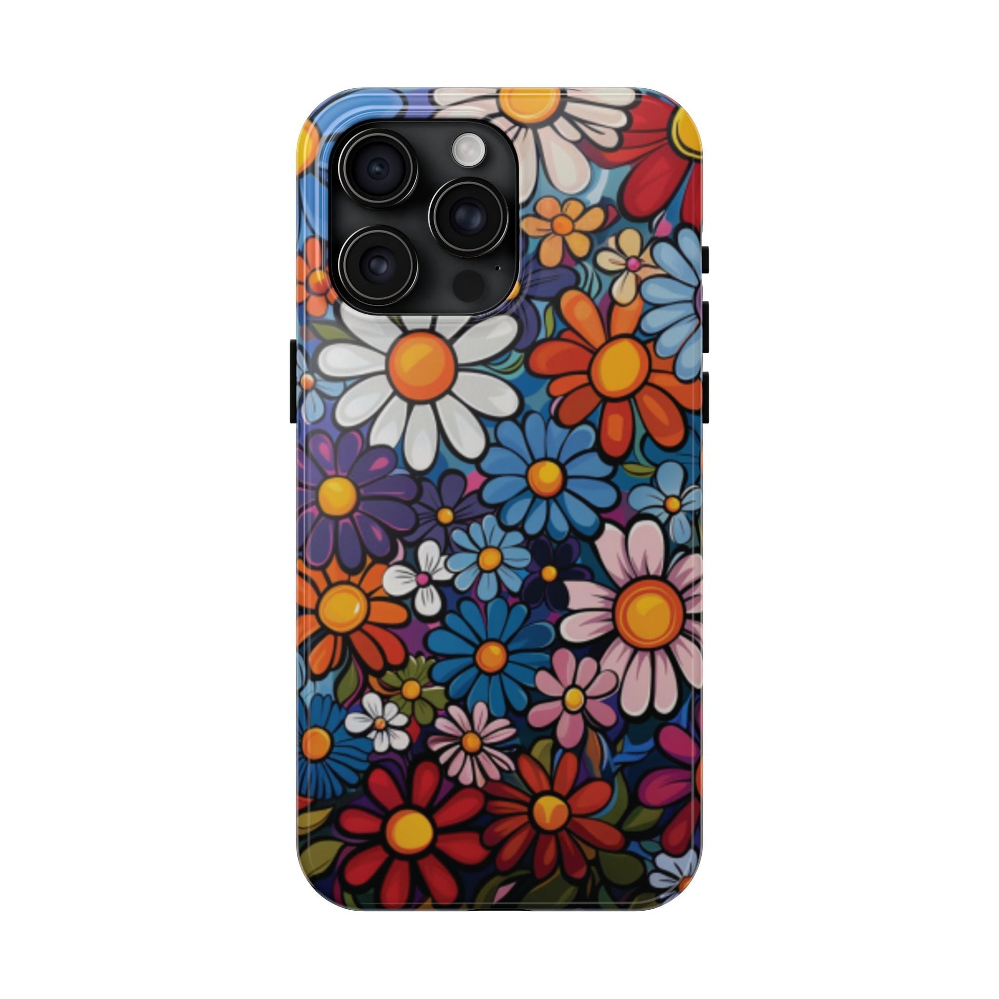 Hippie Floral Tough Case Designed for iphone - Ruppy's Creations
