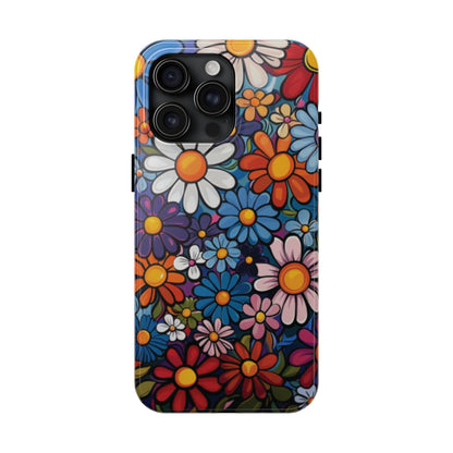 Hippie Floral Tough Case Designed for iphone - Ruppy's Creations