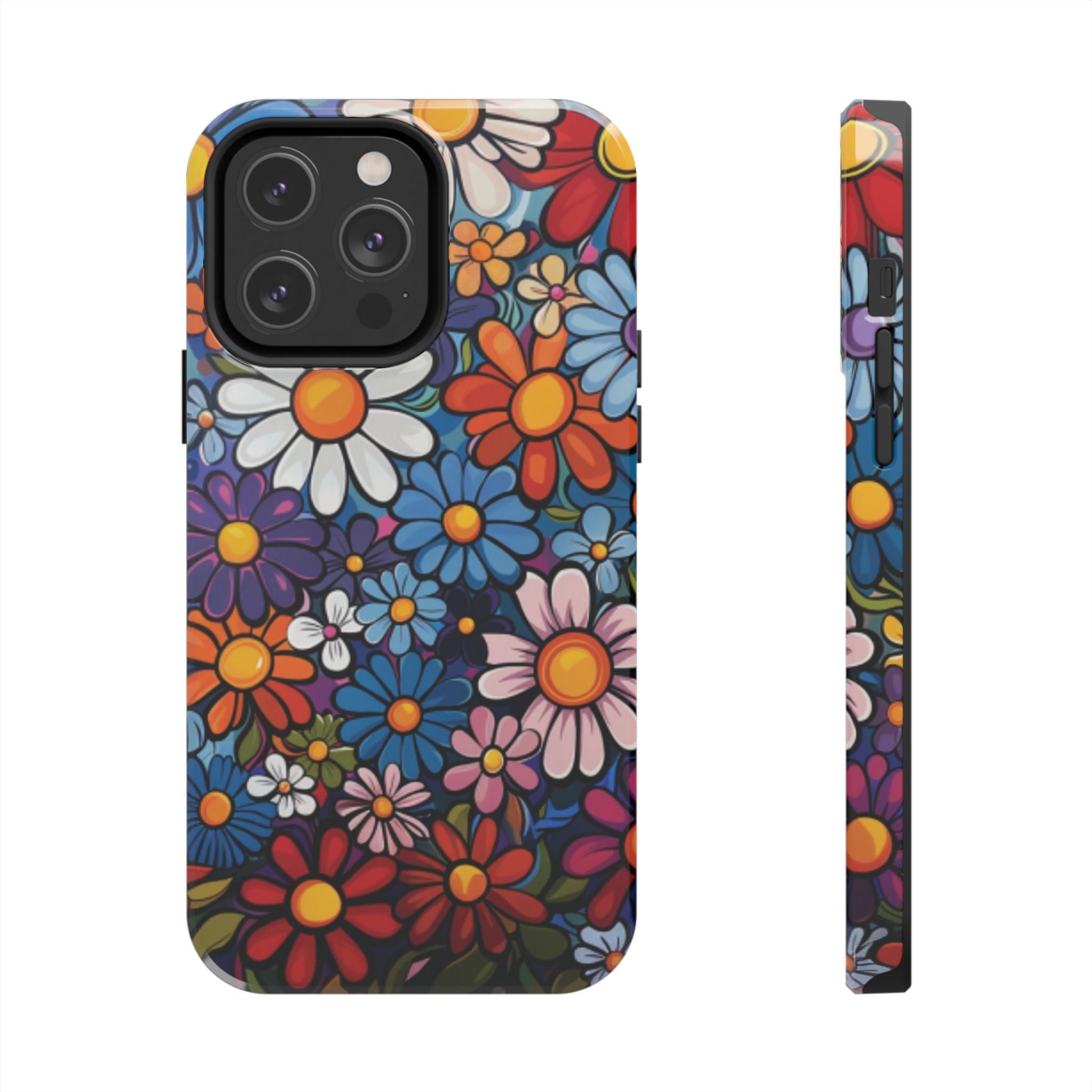 Hippie Floral Tough Case Designed for iphone - Ruppy's Creations