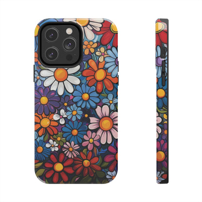 Hippie Floral Tough Case Designed for iphone - Ruppy's Creations