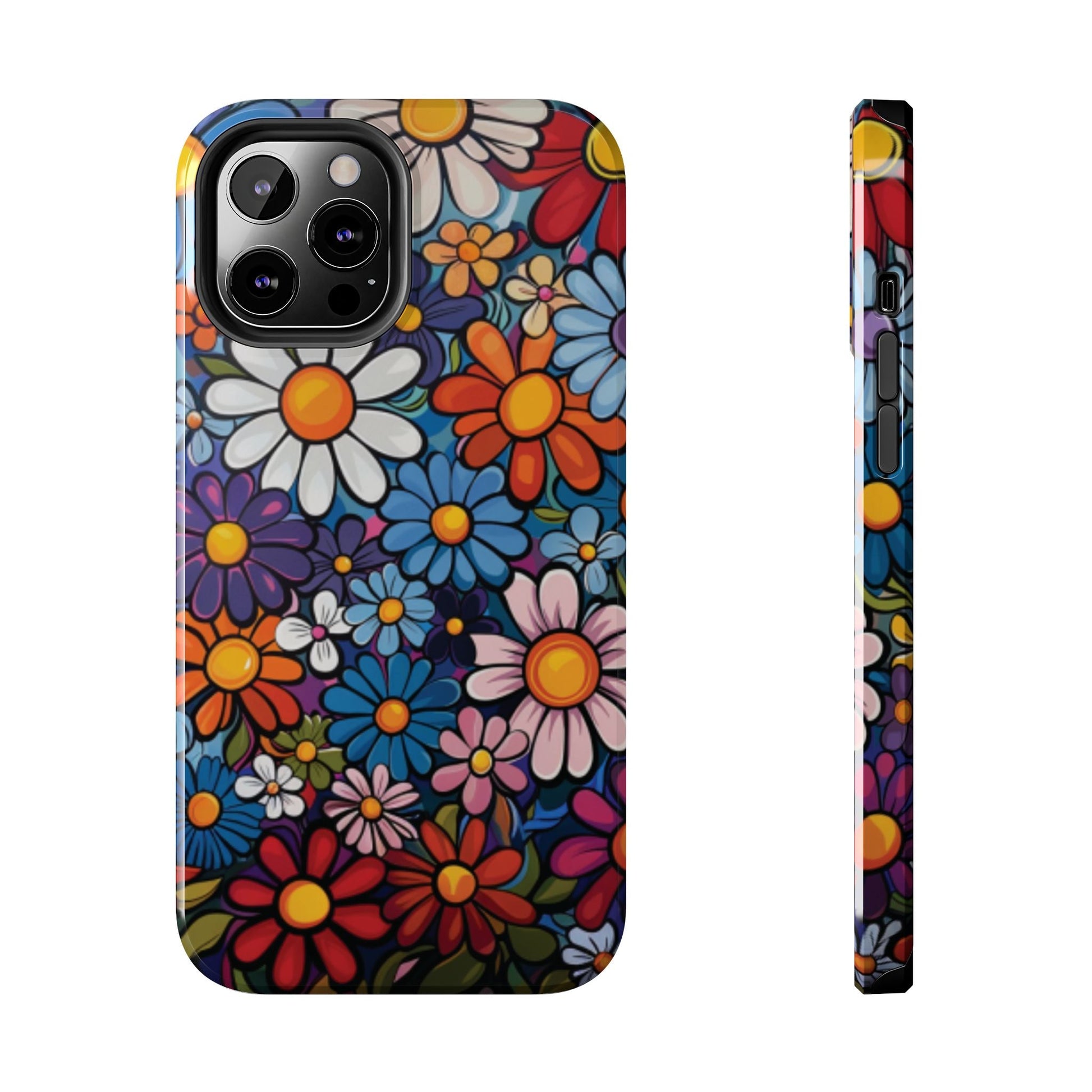 Hippie Floral Tough Case Designed for iphone - Ruppy's Creations