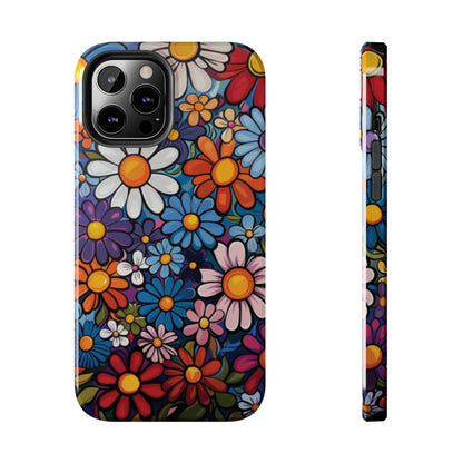 Hippie Floral Tough Case Designed for iphone - Ruppy's Creations
