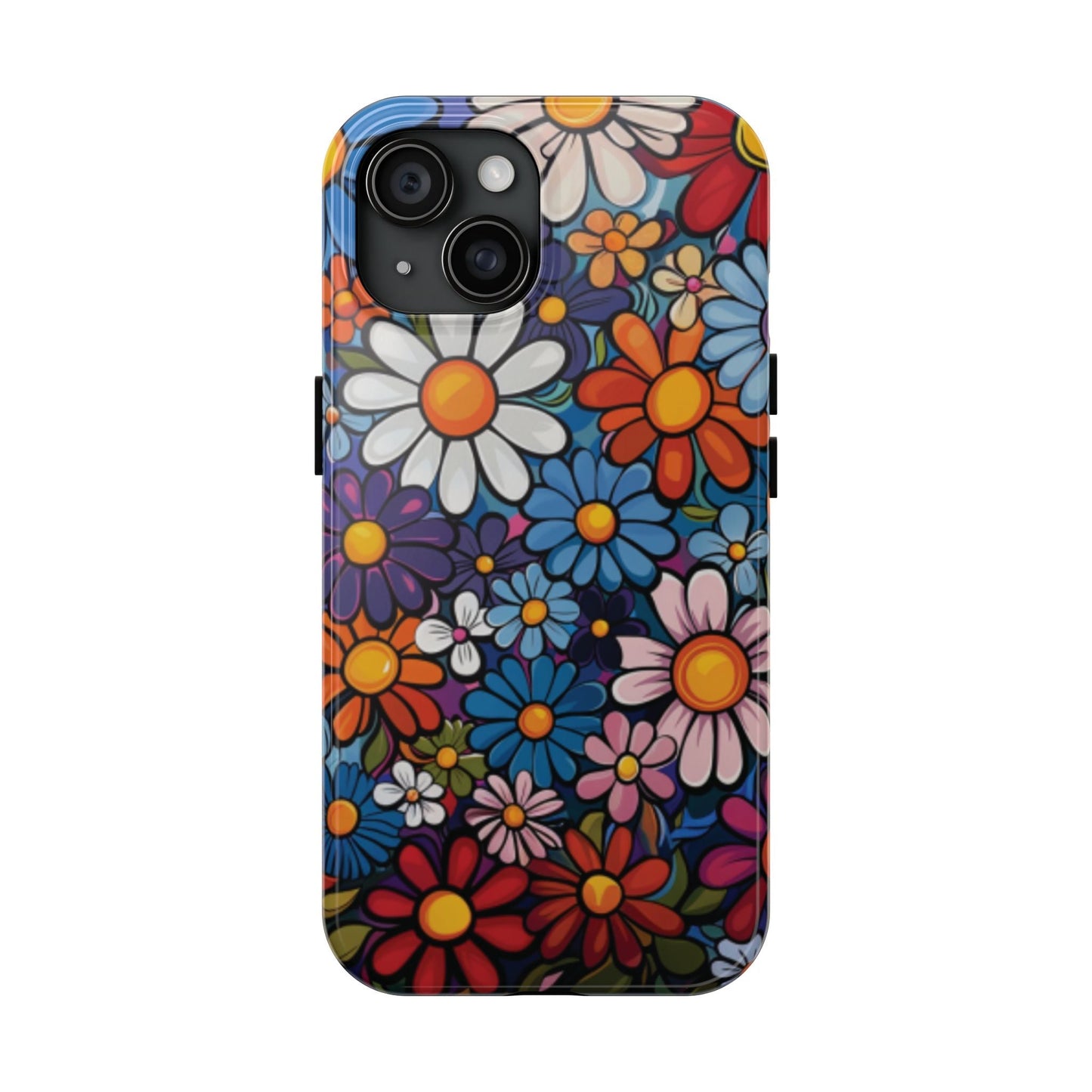 Hippie Floral Tough Case Designed for iphone - Ruppy's Creations