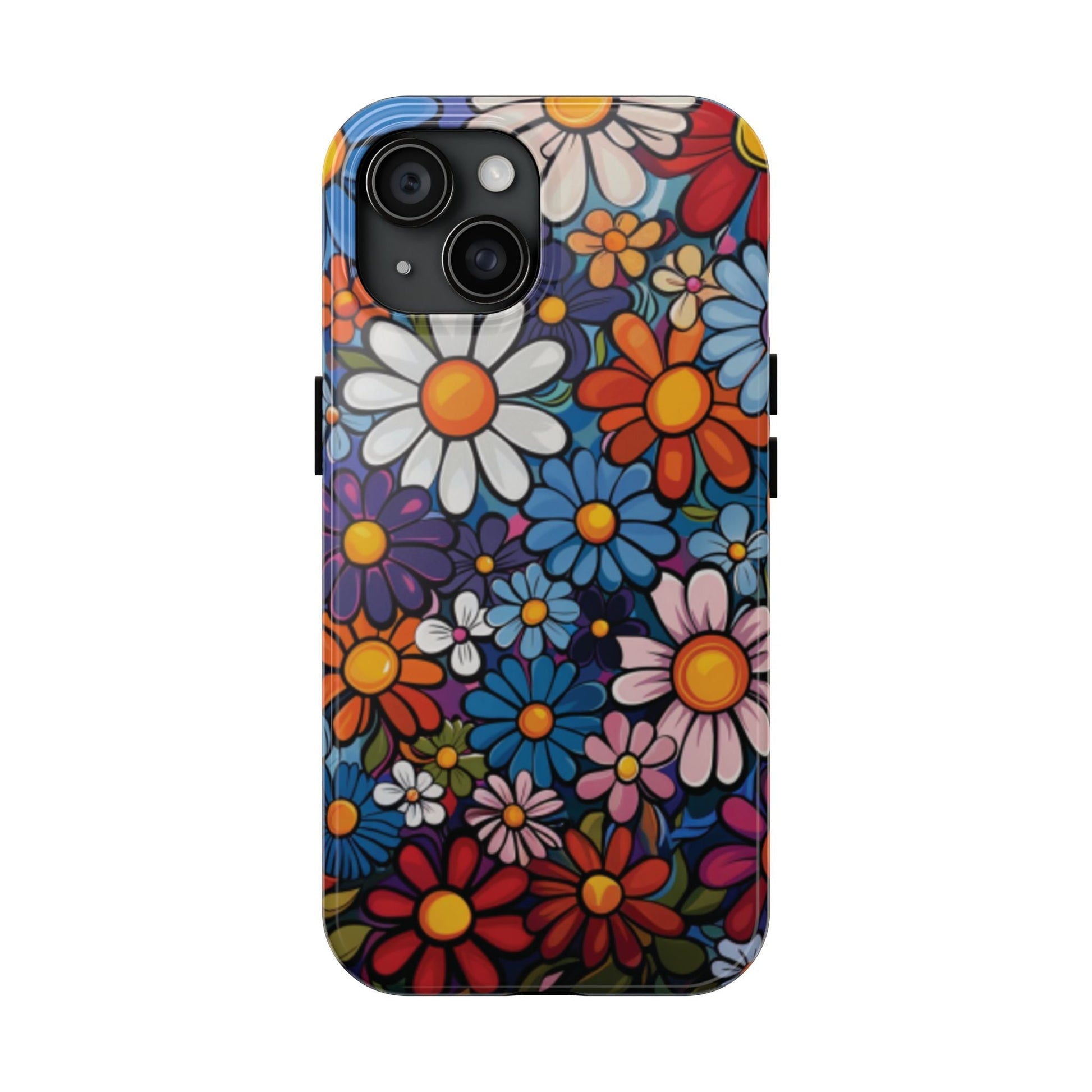 Hippie Floral Tough Case Designed for iphone - Ruppy's Creations