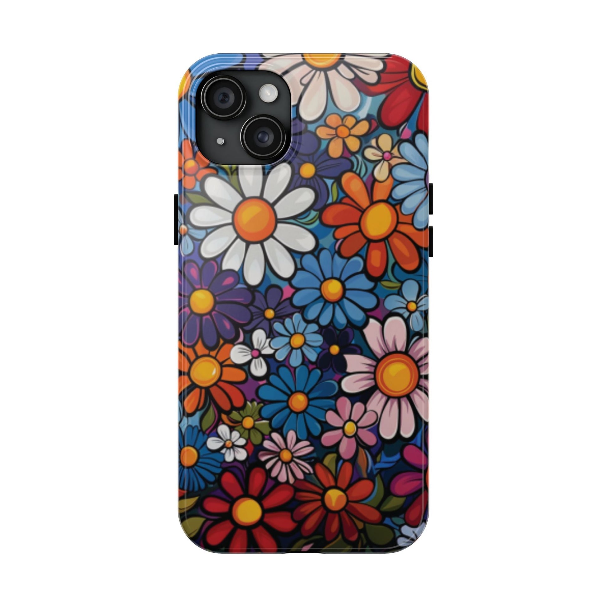 Hippie Floral Tough Case Designed for iphone - Ruppy's Creations