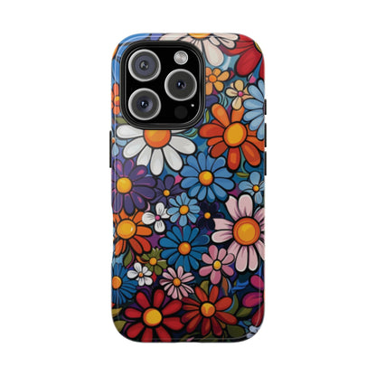 Hippie Floral Tough Case Designed for iphone - Ruppy's Creations