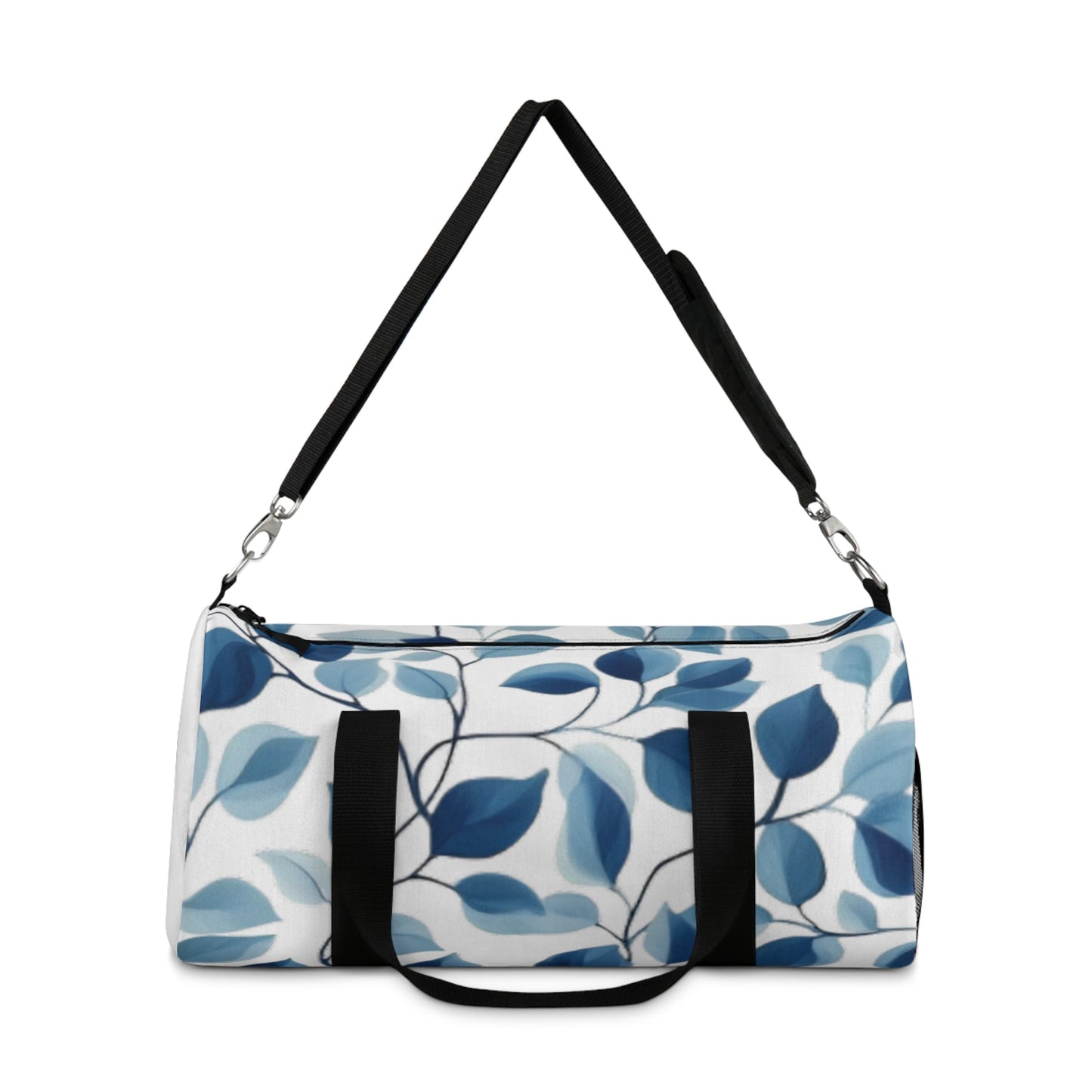 Hues of Blue Vines Duffel Travel Bag - Ruppy's Creations