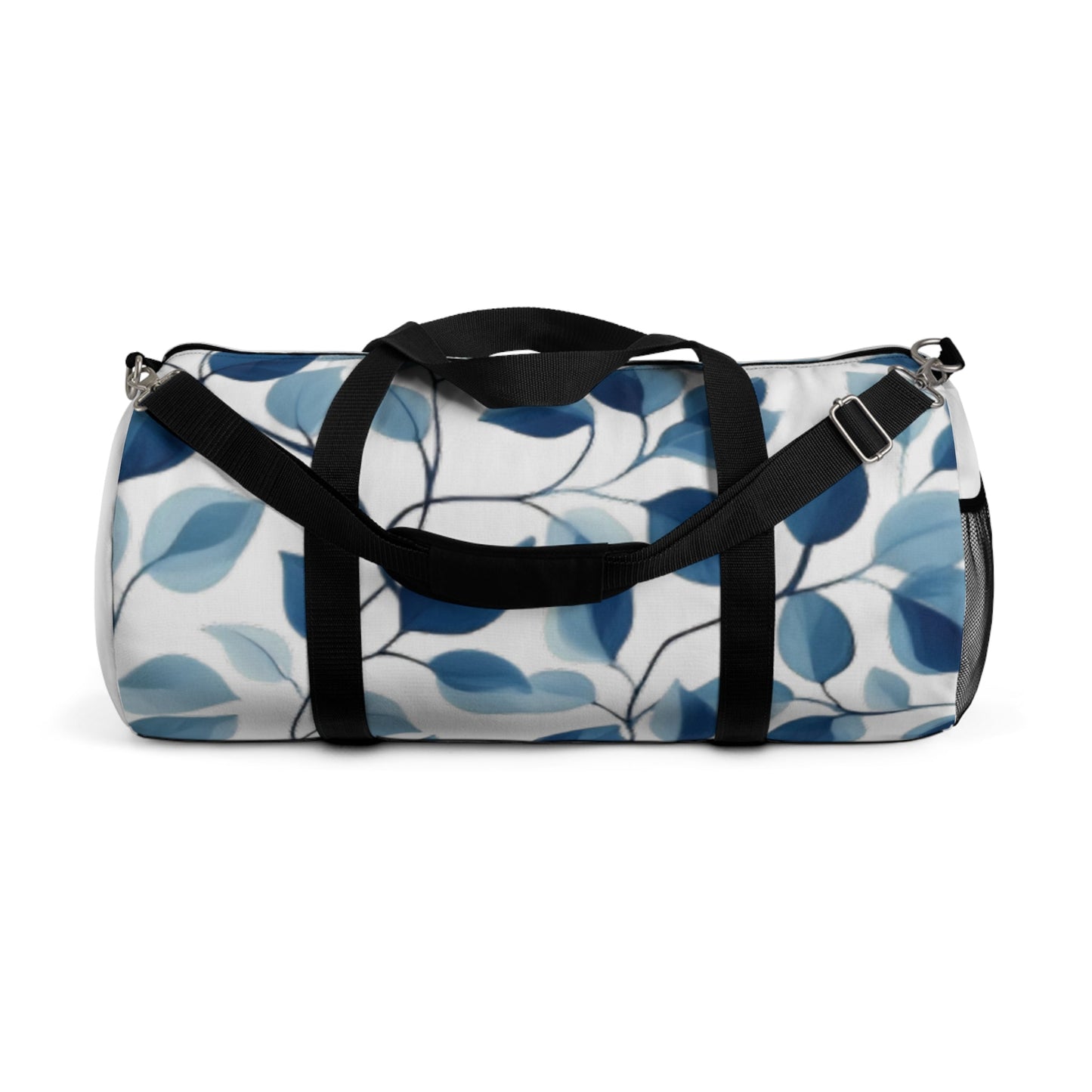 Hues of Blue Vines Duffel Travel Bag - Ruppy's Creations