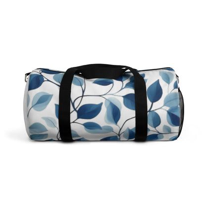 Hues of Blue Vines Duffel Travel Bag - Ruppy's Creations