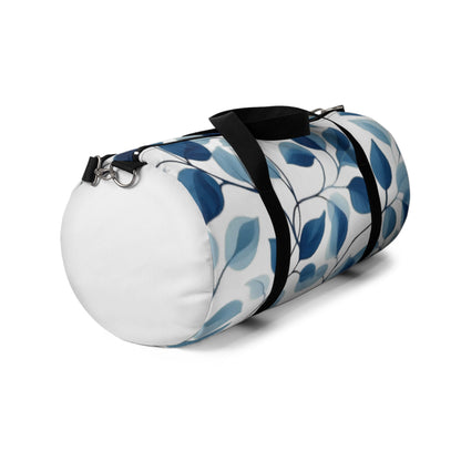 Hues of Blue Vines Duffel Travel Bag - Ruppy's Creations