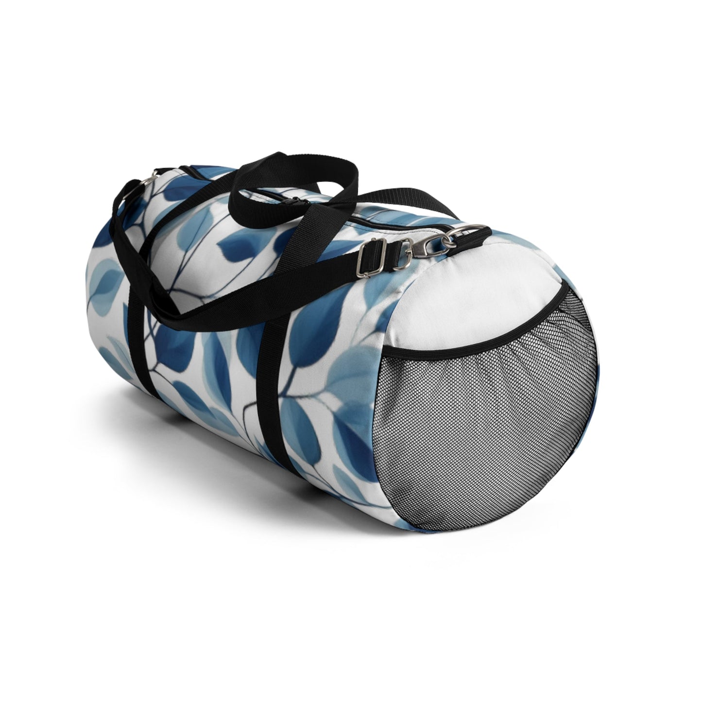 Hues of Blue Vines Duffel Travel Bag - Ruppy's Creations