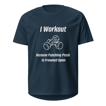 I Workout Because Unisex Sports Jersey - Ruppy's Creations