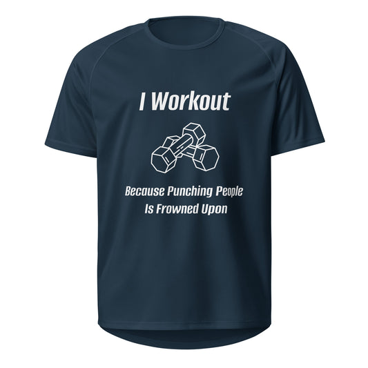 I Workout Because Unisex Sports Jersey - Ruppy's Creations