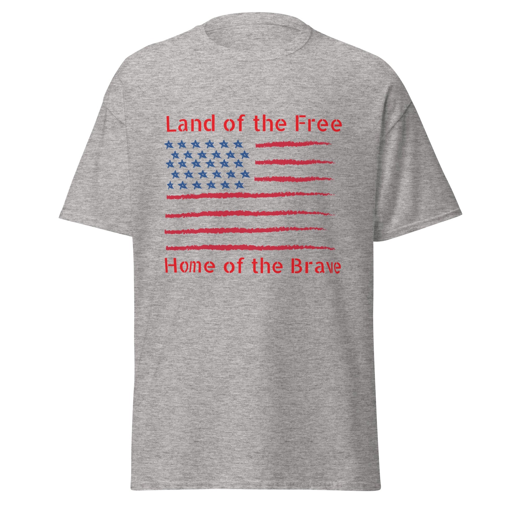 Land of the Free Patriotic Unisex Classic Fit T-shirt - Ruppy's Creations