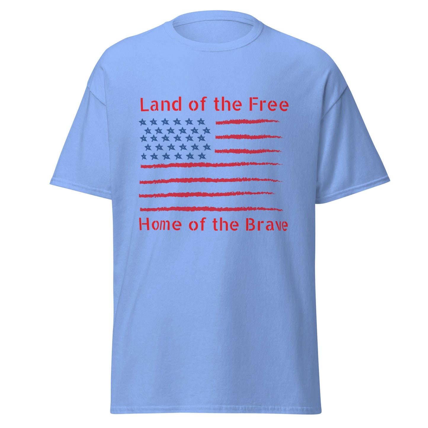 Land of the Free Patriotic Unisex Classic Fit T-shirt - Ruppy's Creations