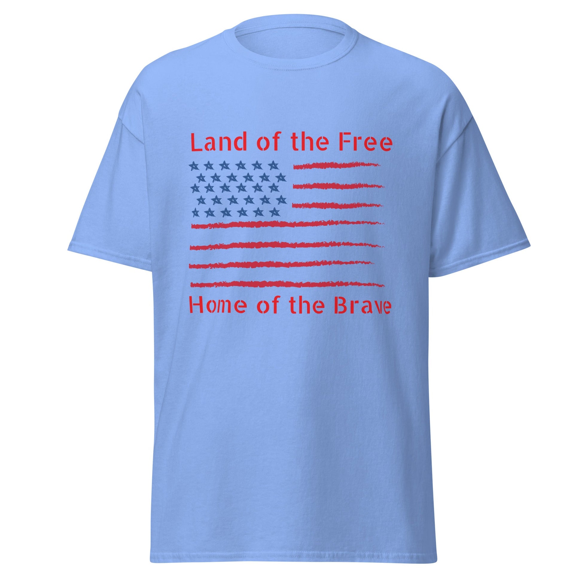 Land of the Free Patriotic Unisex Classic Fit T-shirt - Ruppy's Creations