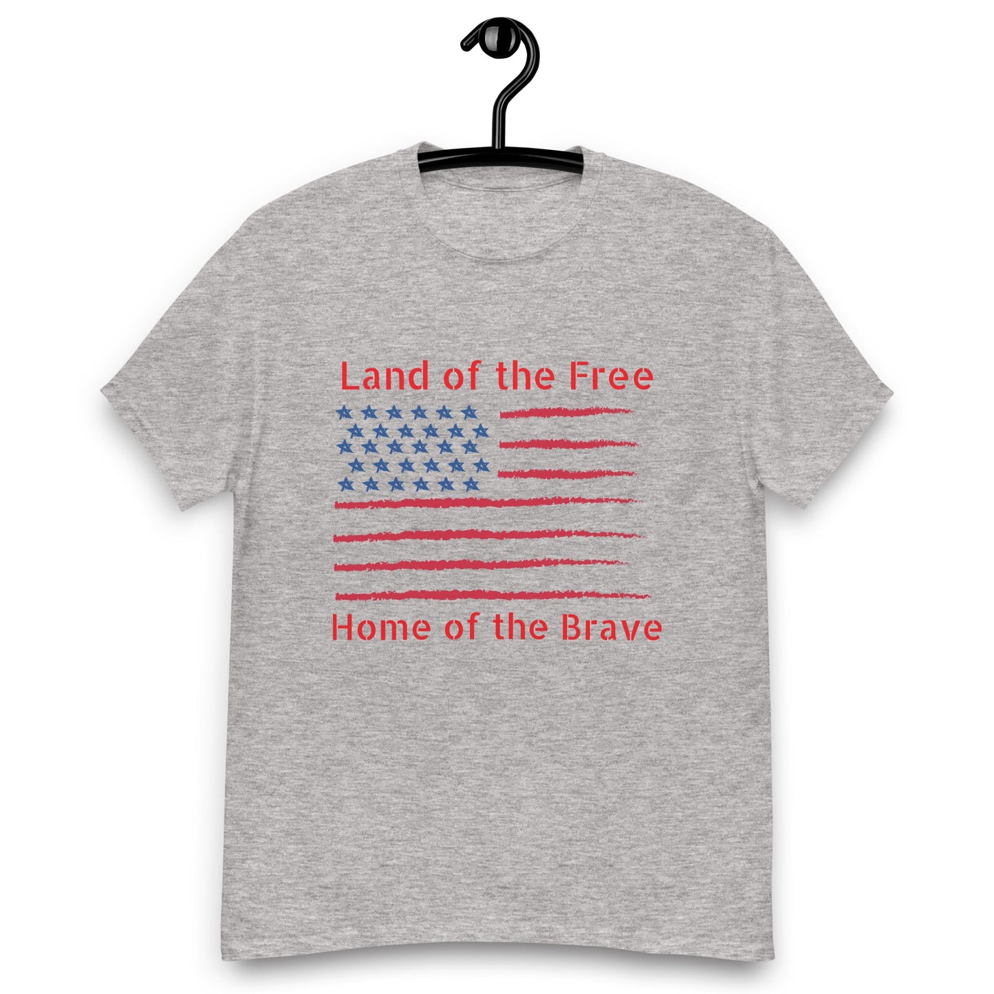 Land of the Free Patriotic Unisex Classic Fit T-shirt - Ruppy's Creations