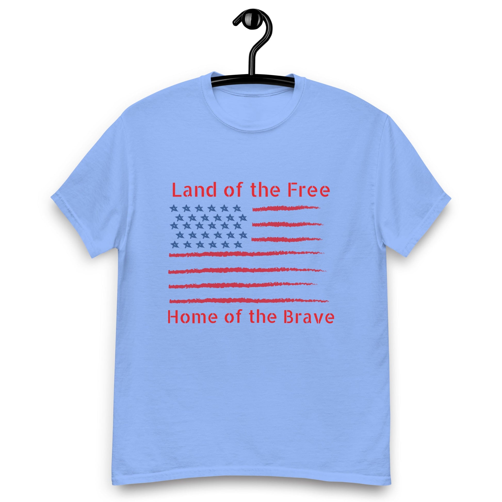 Land of the Free Patriotic Unisex Classic Fit T-shirt - Ruppy's Creations
