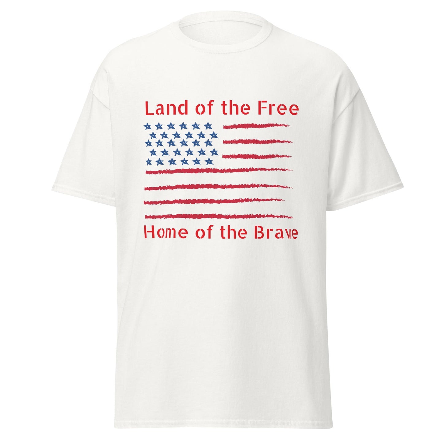 Land of the Free Patriotic Unisex Classic Fit T-shirt - Ruppy's Creations