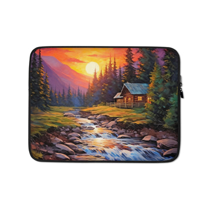 Live the Mountain Life Laptop Protection Sleeve 13 &15"