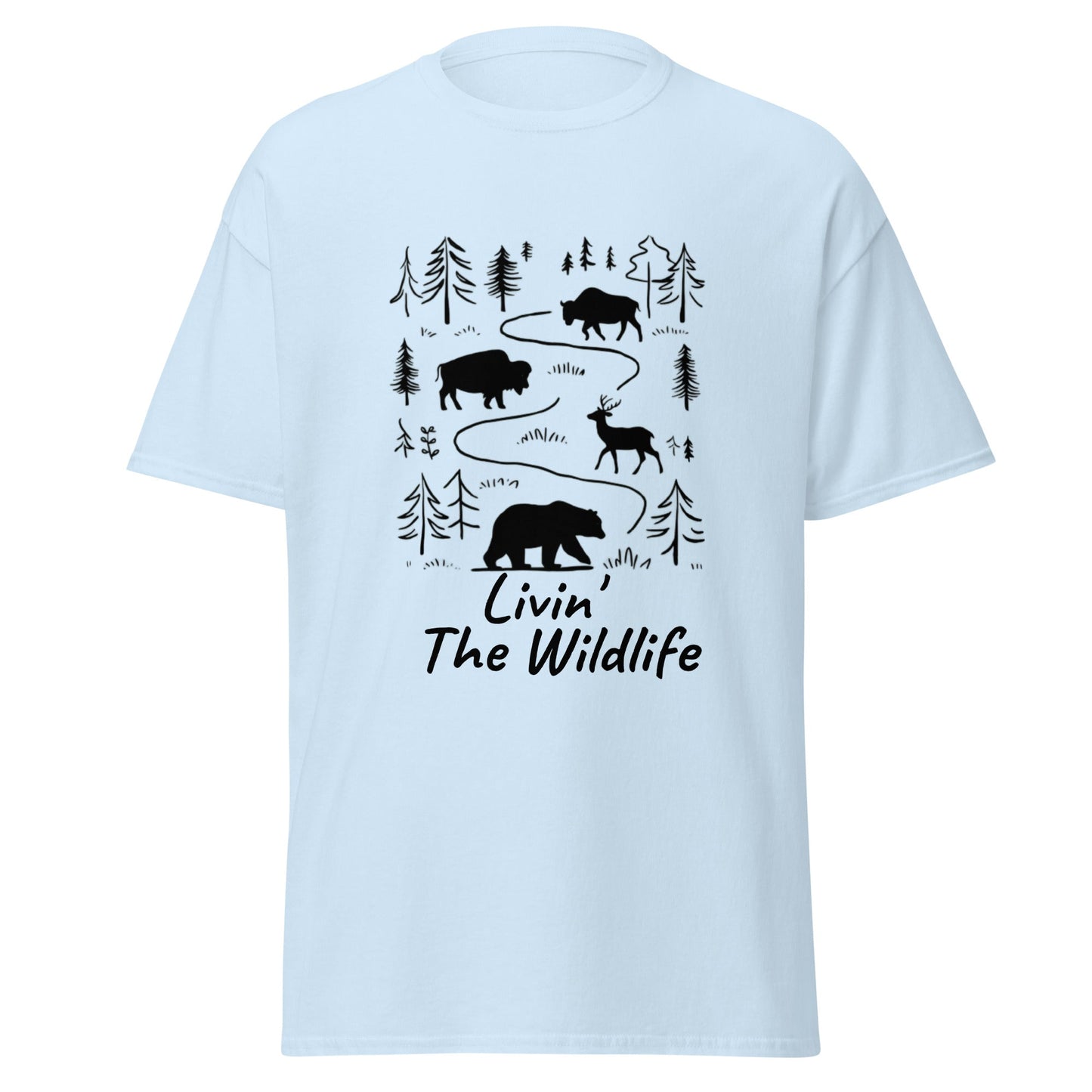 Livin' The Wildlife Men's Classic tee - Ruppy's Creations