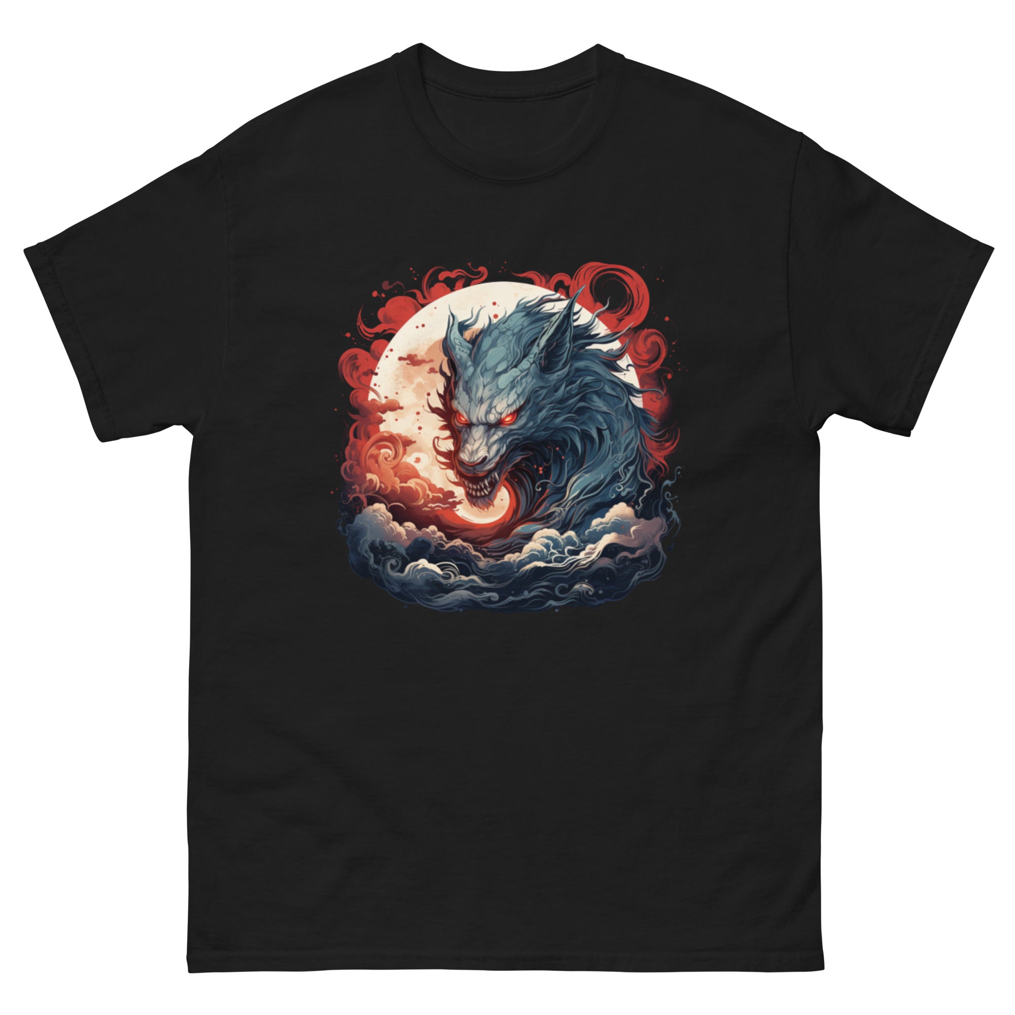 Dark Fantasy Dragon Men's classic T-Shirt (sizes up to 3x) – Ruppy's ...