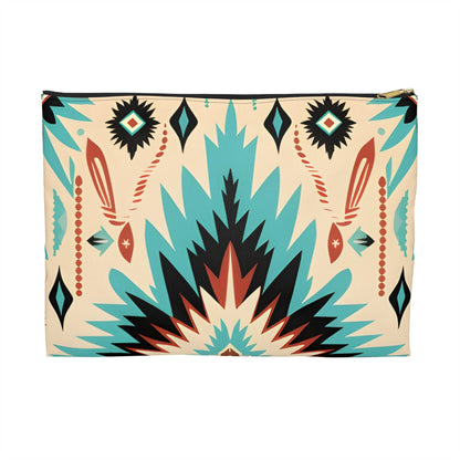 Navajo Weave Look Cosmetic Travel Bag - Ruppy's Creations