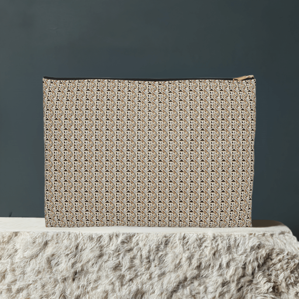 Neutral Color Pattern Cosmetic Travel Bag - Ruppy's Creations