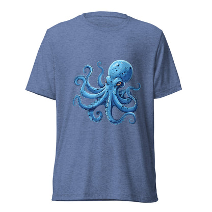 Octopus Blues Unisex Short sleeve t-shirt - Ruppy's Creations