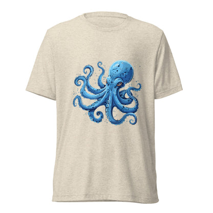 Octopus Blues Unisex Short sleeve t-shirt - Ruppy's Creations