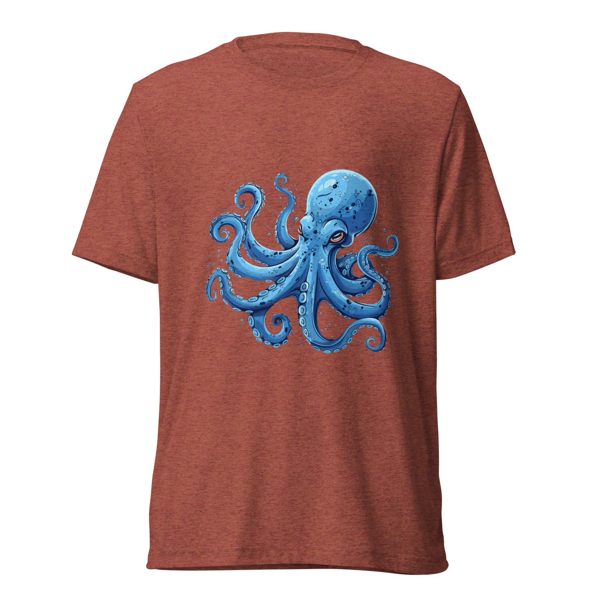 Octopus Blues Unisex Short sleeve t-shirt - Ruppy's Creations