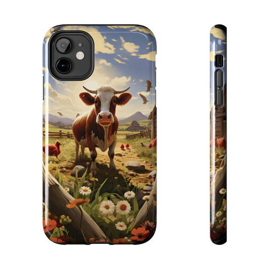 On the Farm Tough Case Designed for iphone - Ruppy's Creations
