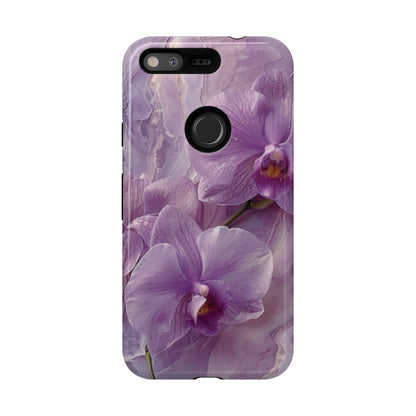 Orchid Bliss Tough Cell Phone Case - Ruppy's Creations