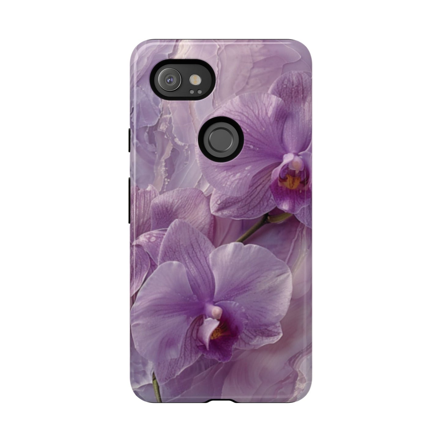 Orchid Bliss Tough Cell Phone Case - Ruppy's Creations